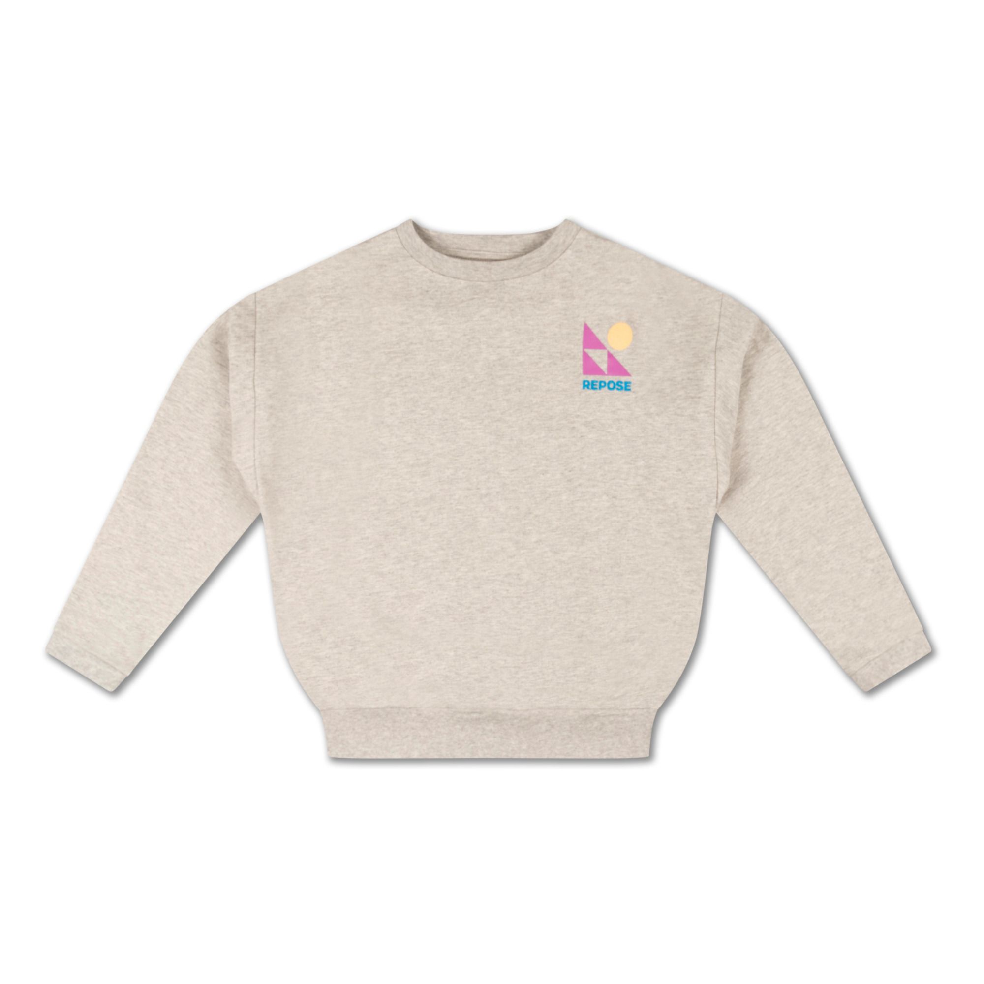 Repose AMS - Sweat Logo - Fille - Gris