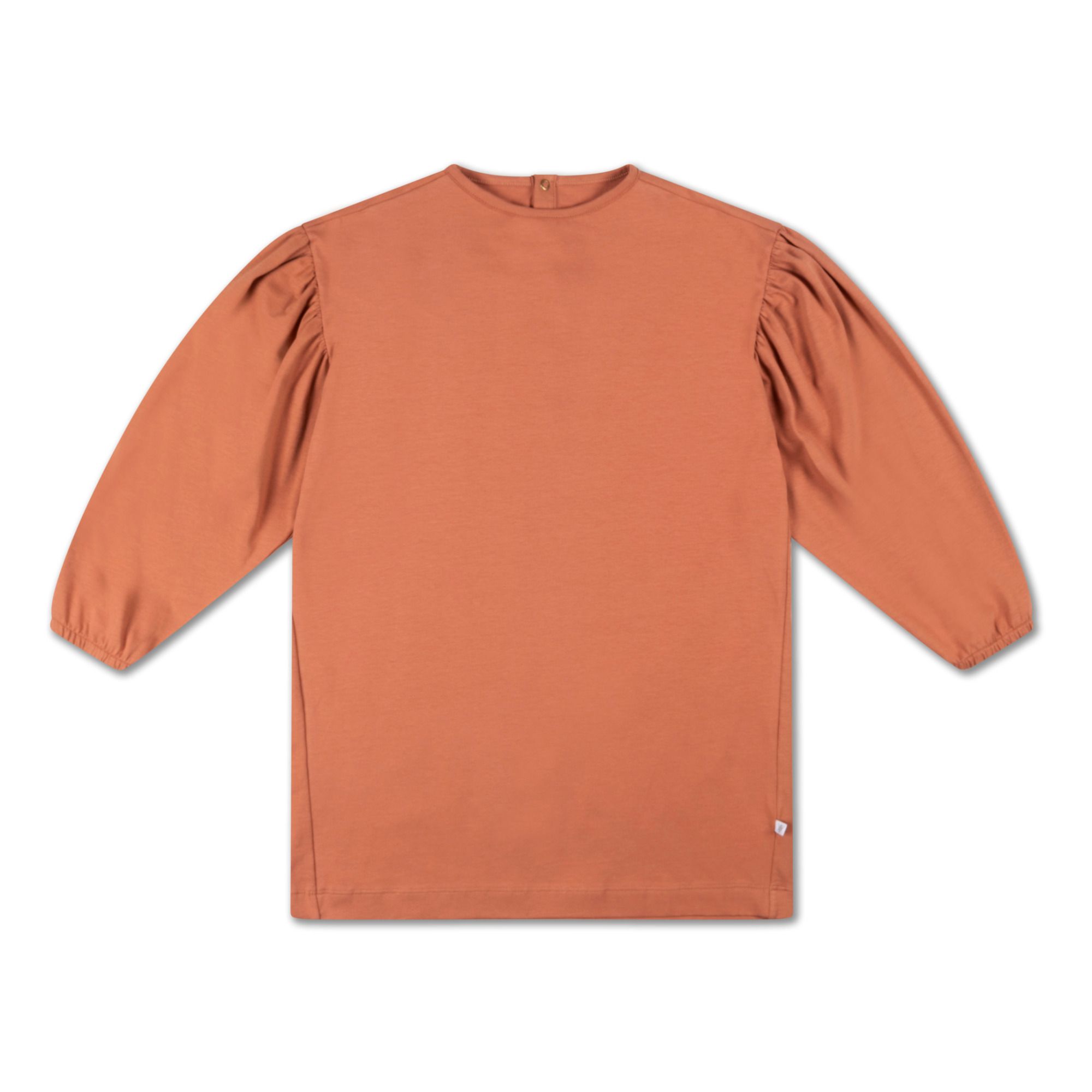 Repose AMS - Robe Manches Ballons - Fille - Rose