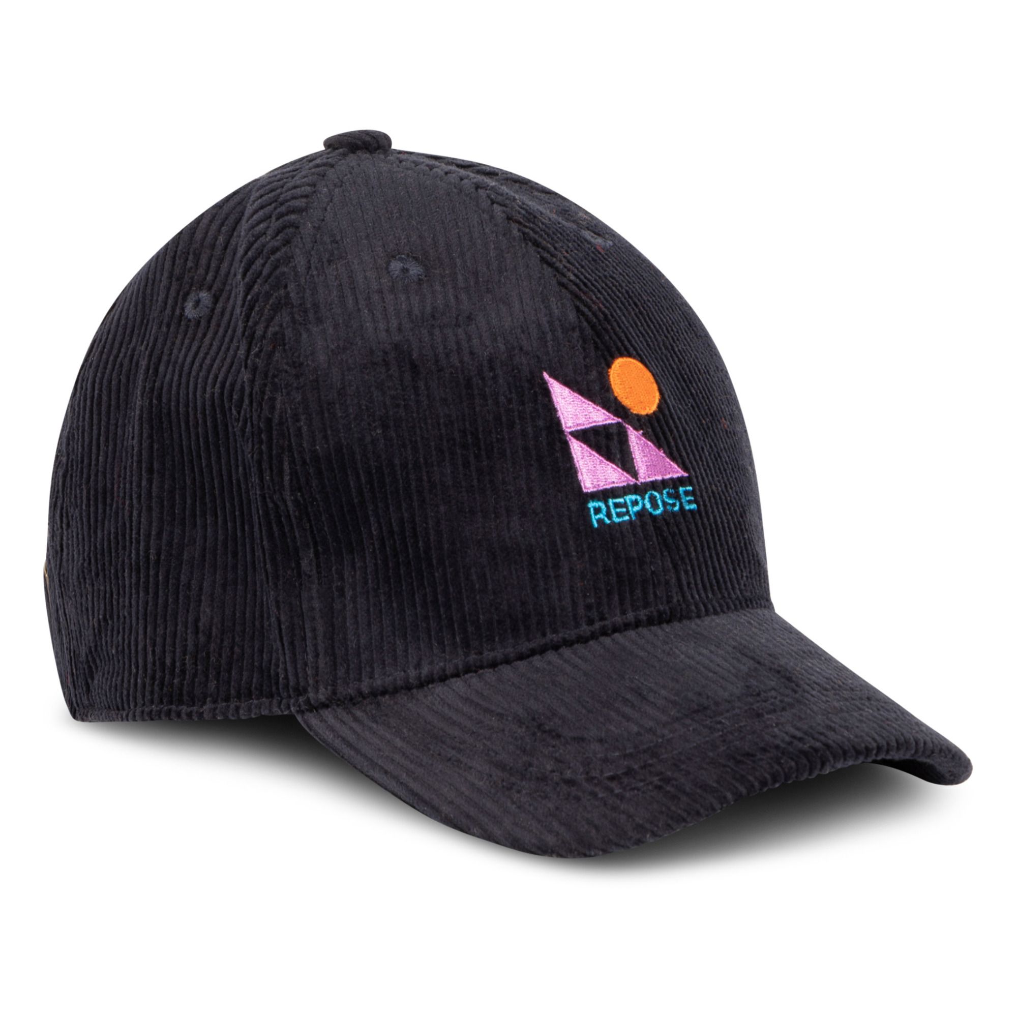 Repose AMS - Casquette Velours Côtelé - Fille - Bleu nuit