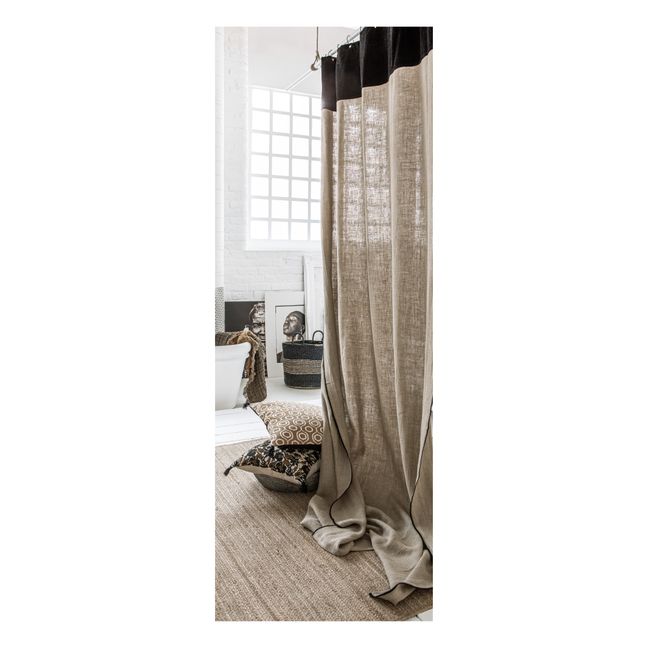Mansa Washed Linen Curtain Natural