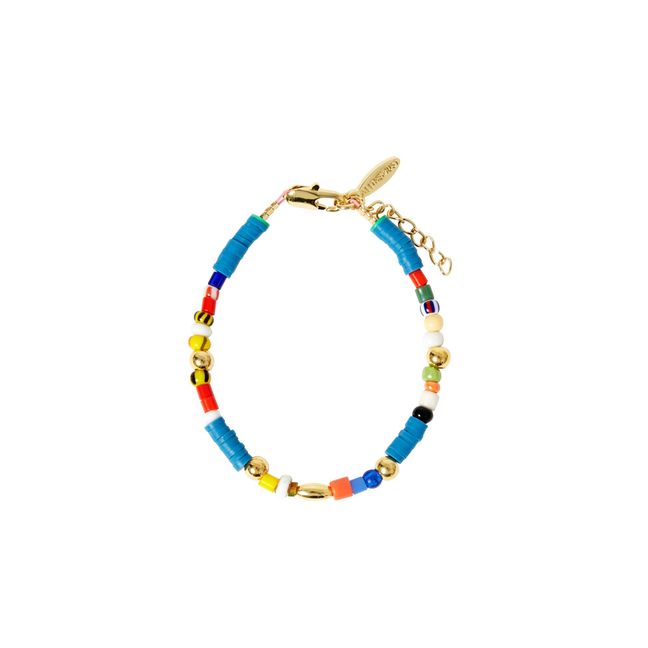 Beach Beads Bracelet  Navy blue