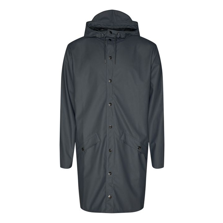 Waterproof Raincoat | Slate grey- Product image n°0