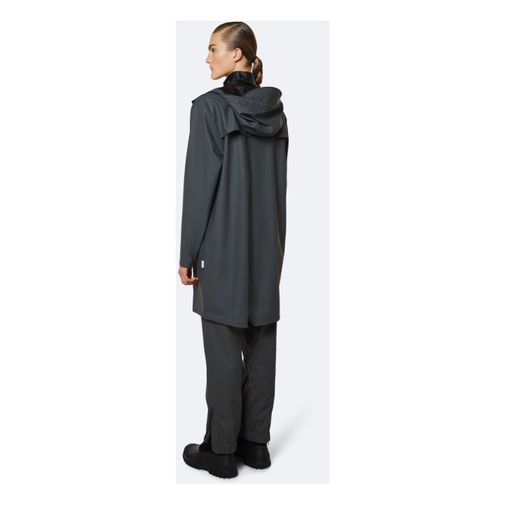 Waterproof Raincoat | Slate grey- Product image n°2