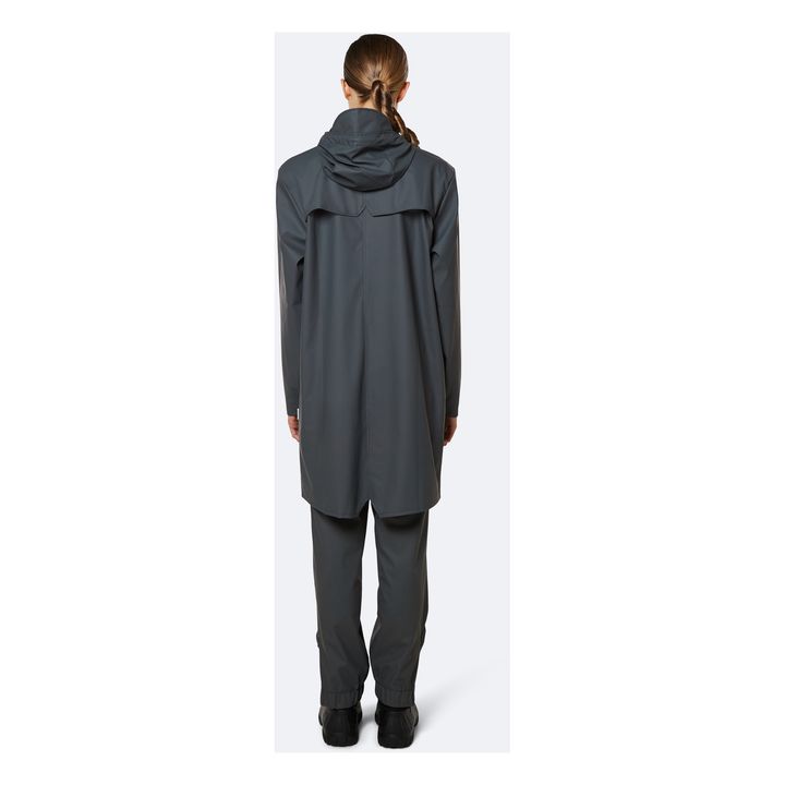 Waterproof Raincoat | Slate grey- Product image n°3