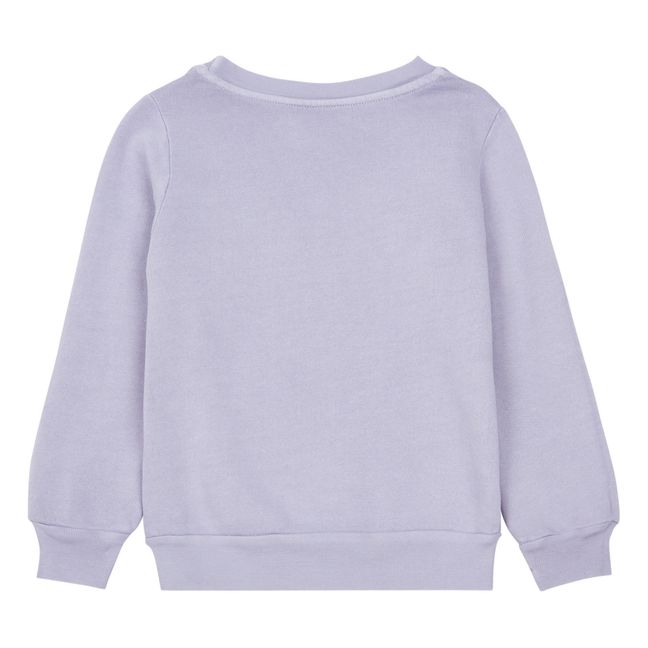 Bear Sweatshirt | Lilac