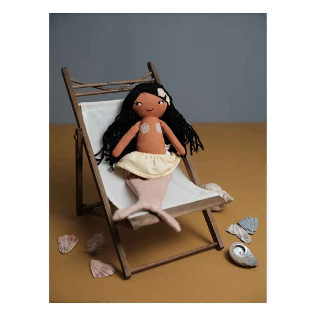 Corali Organic Cotton Mermaid Doll | Coral