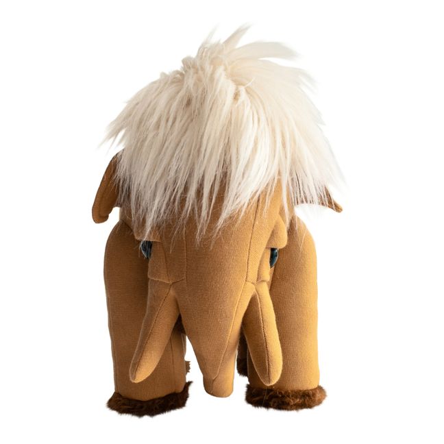 Soft Toy Mammoth - 30cm Brown