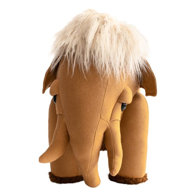 Giant Soft Toy Mammoth - 42cm  Brown