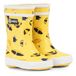Baby Flac Theme Rain Boots Yellow- Miniature produit n°1