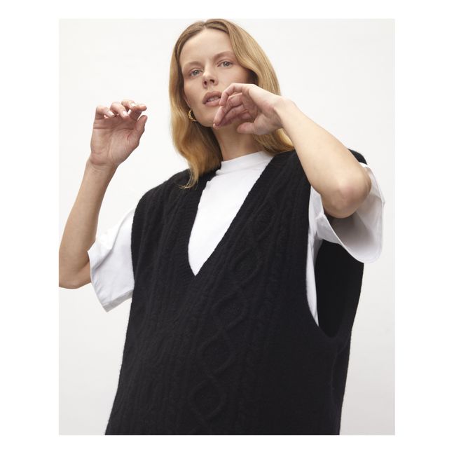 Ted Woollen Jumper | Black