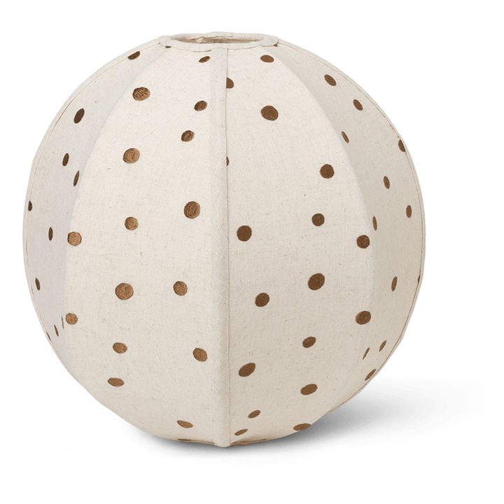 Polka Dot Lampshade | Off white- Product image n°0
