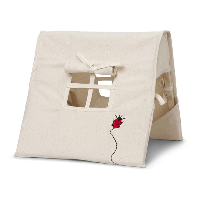Mini-tenda in tela, modello: Coccinella Bianco