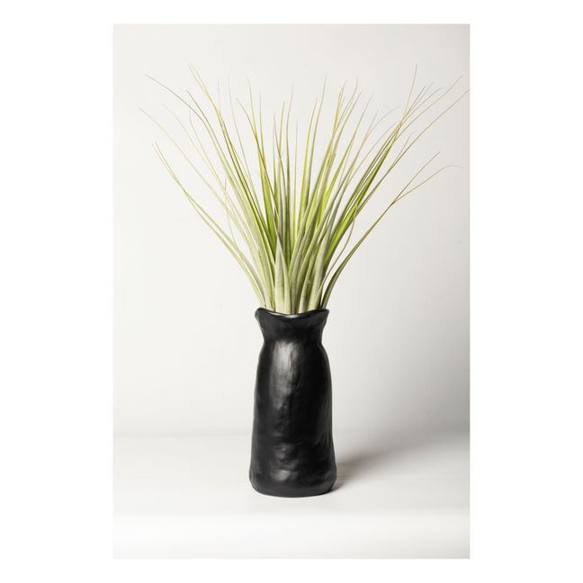 Vase en céramique  Noir