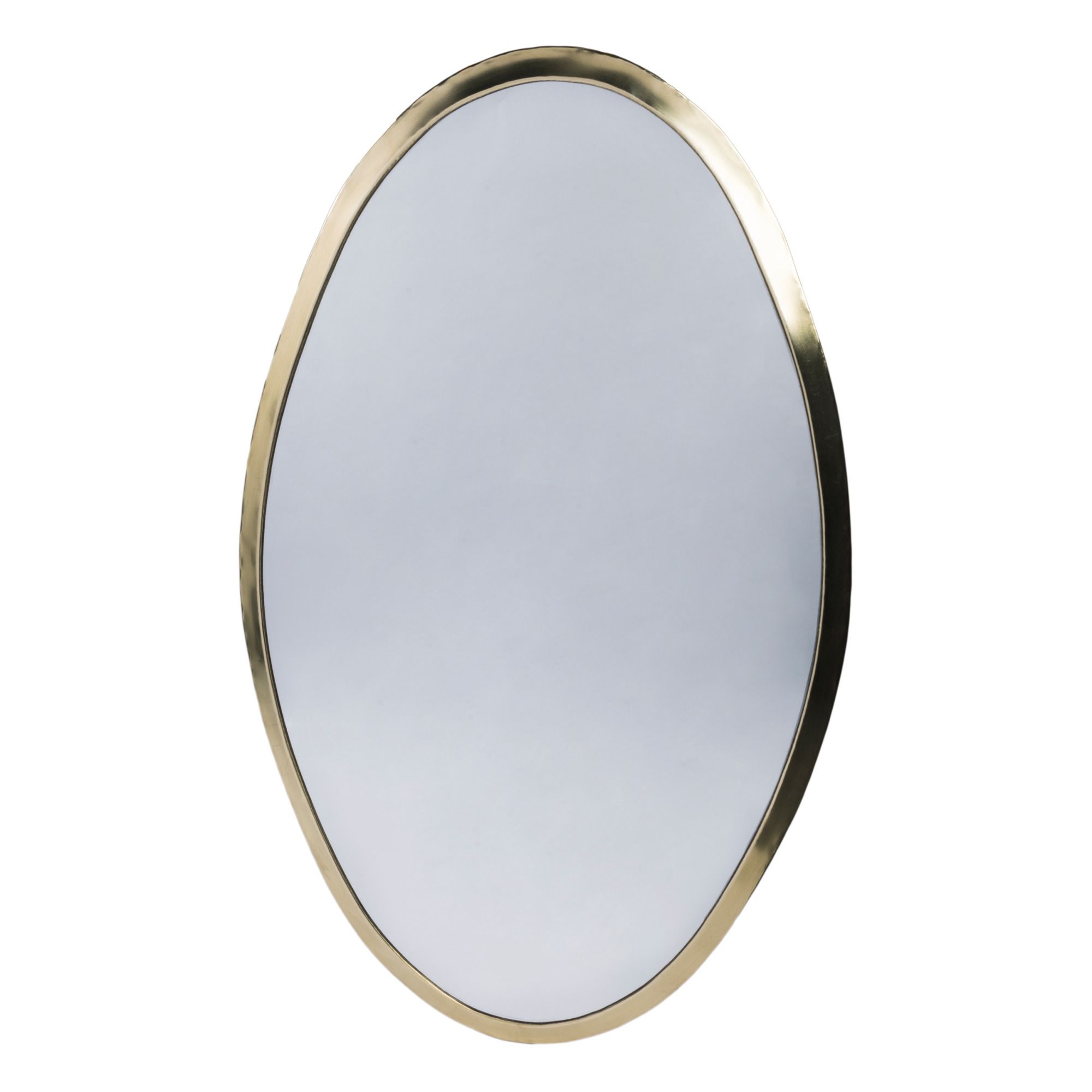 Cosydar - Miroir ovale en laiton - Doré