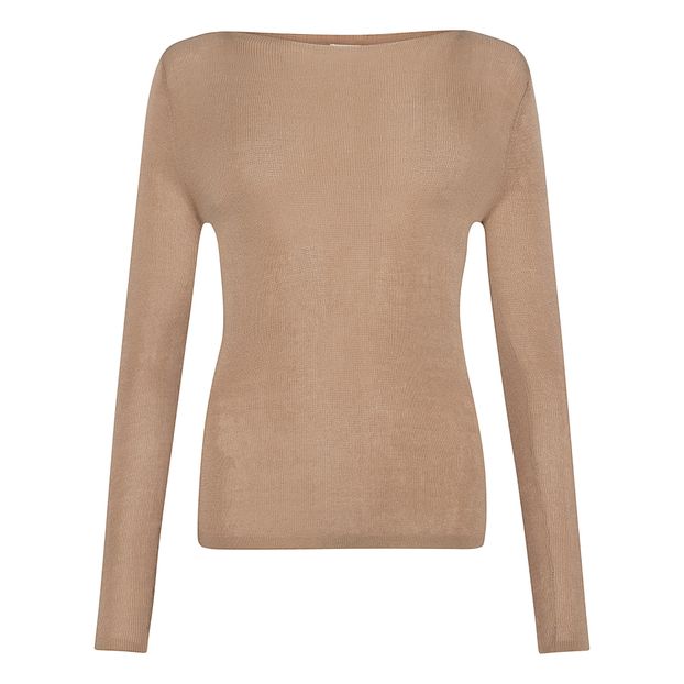 Dore Knit Top Beige St Agni Fashion Adult - Smallable