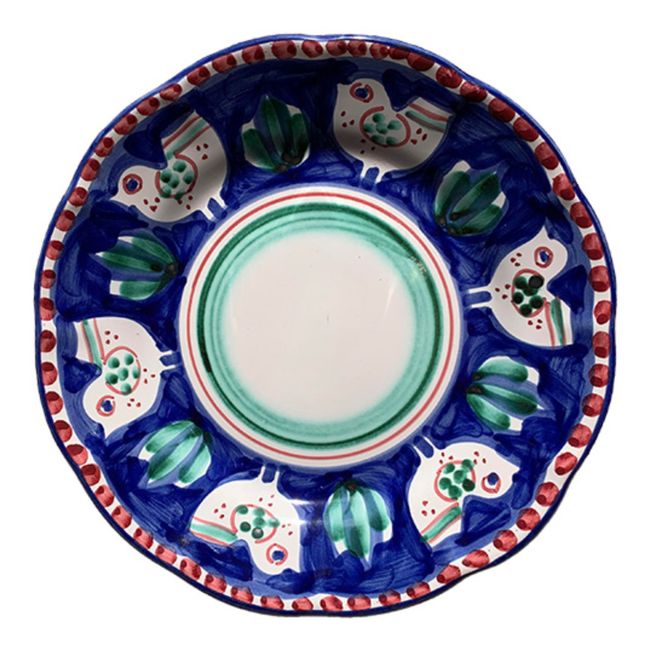 Chicken Plate - 25cm | Blue