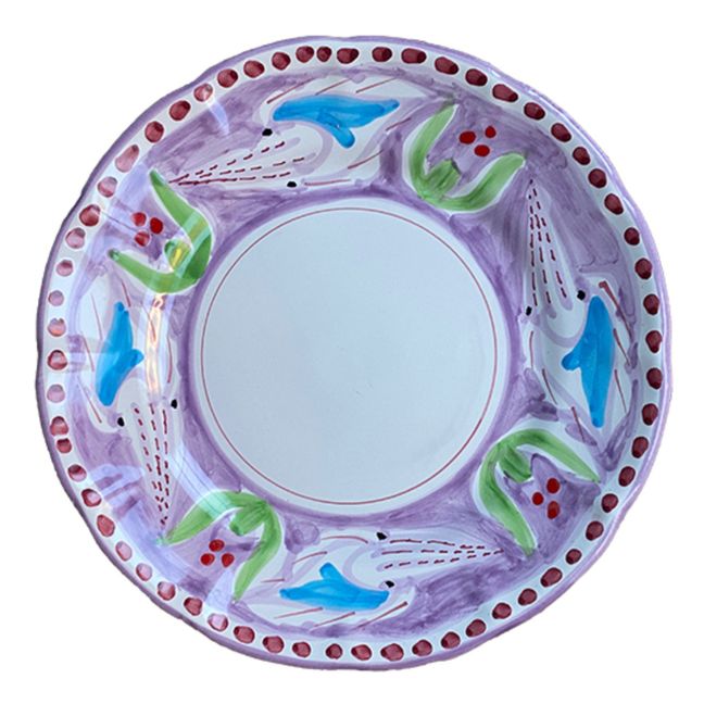 Squid Plate - 25cm | Purple
