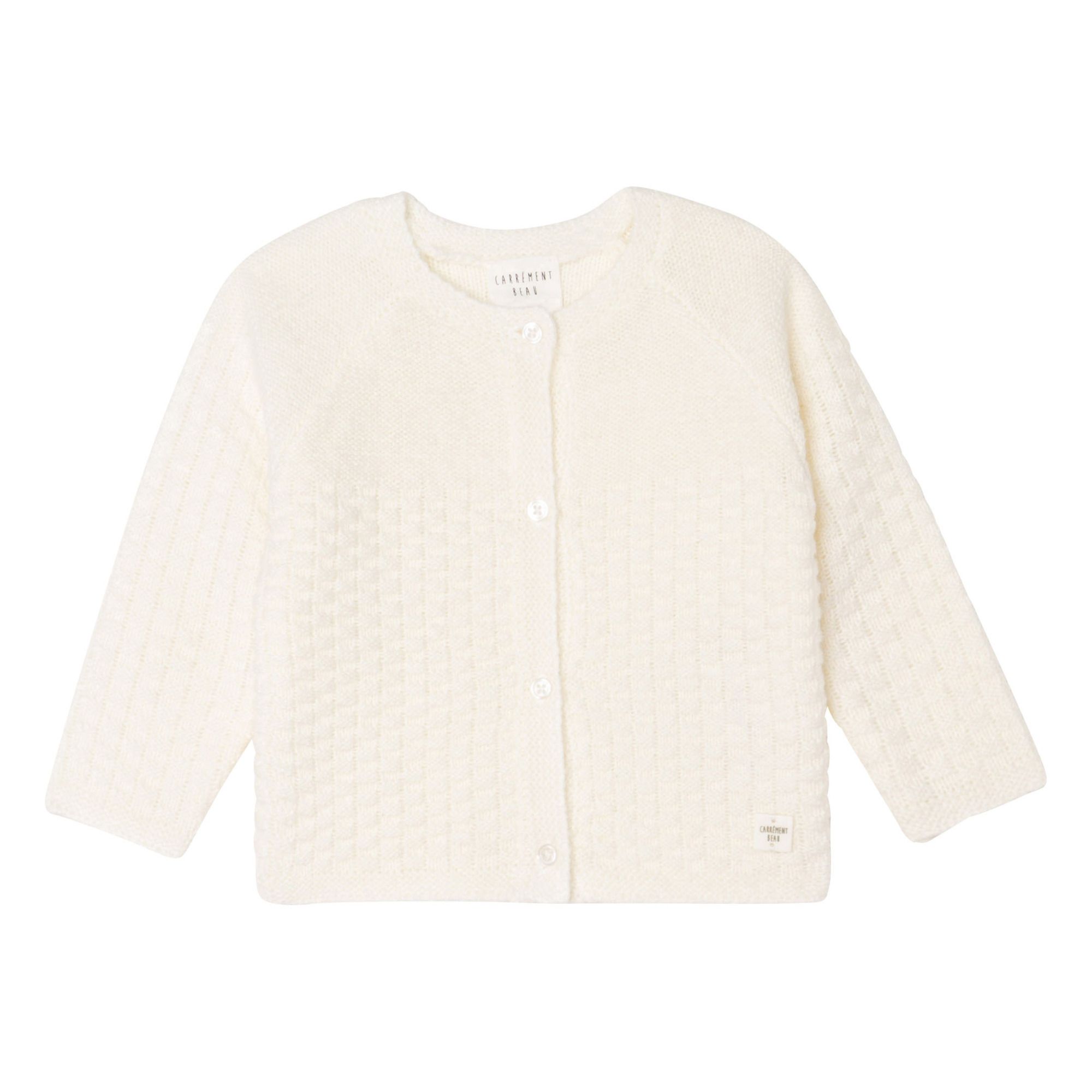 Carrement Beau - Cardigan - Fille - Ecru