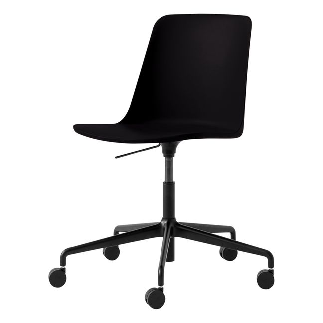 Rely HW28 Office Chair, Black Frame - Hee Weeling | Black