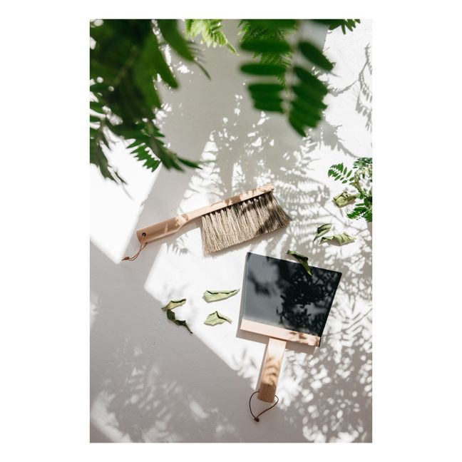 Dustpan and Brush Set - Clynk Nature | Black