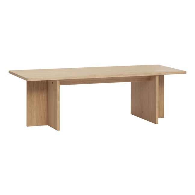 Table basse rectangulaire en bois FSC Chêne