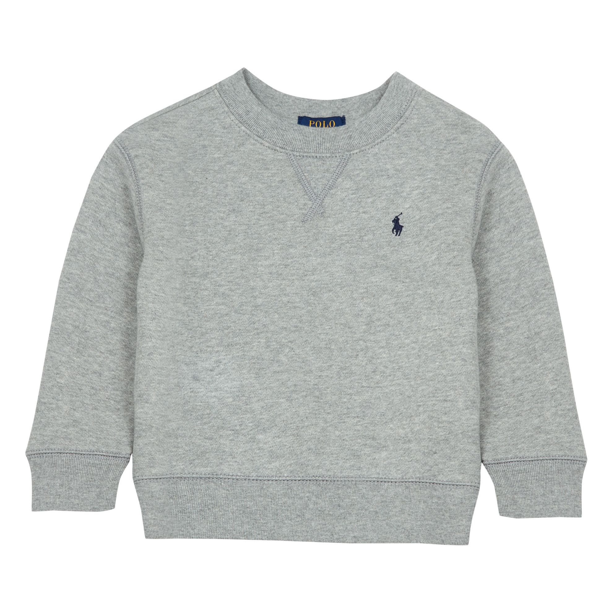 Ralph Lauren - Sweat Logo - Garçon - Gris