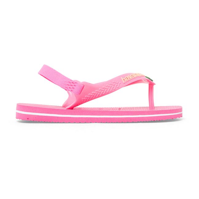 Baby Brazil Logo Flip-flops  Pink
