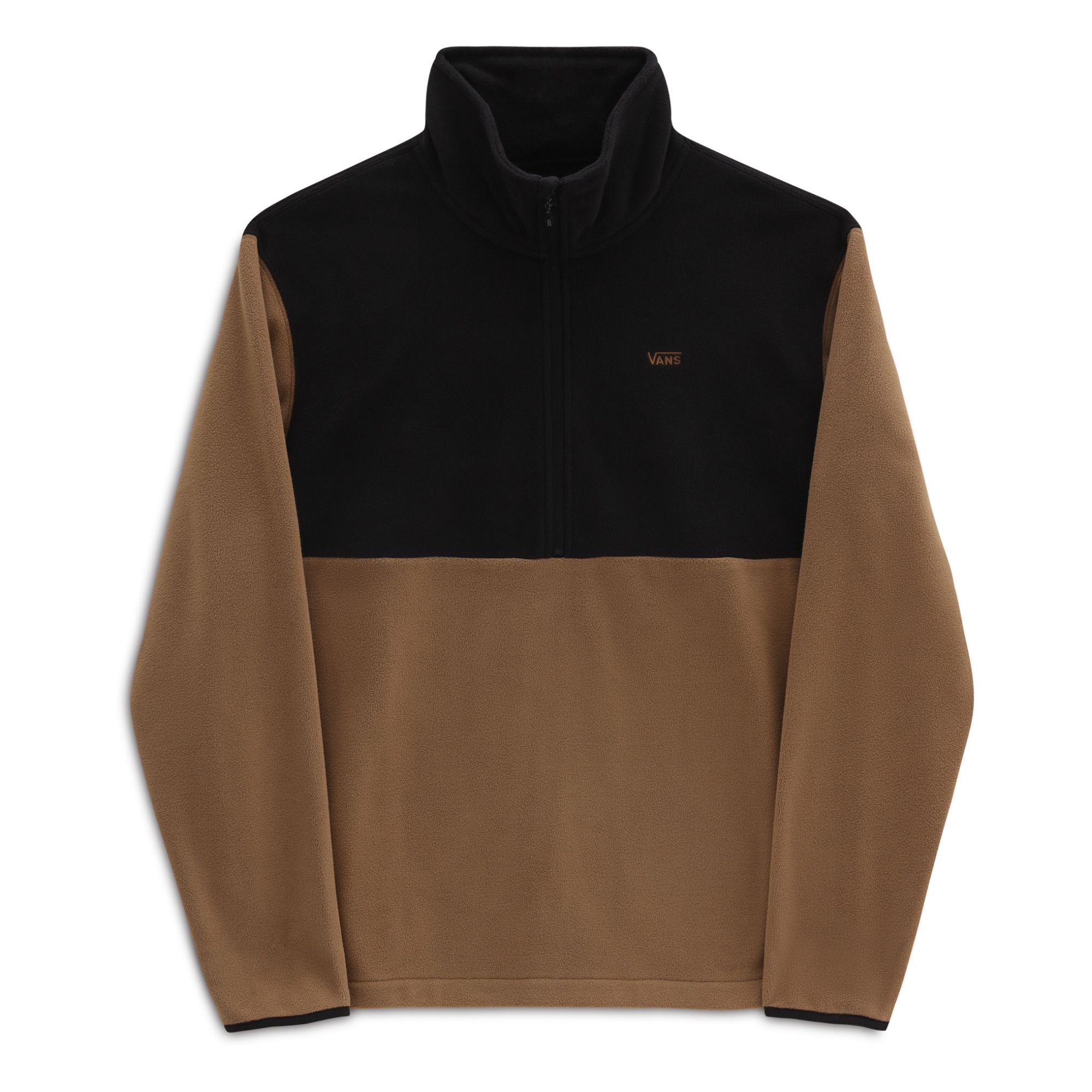 Vans - Sweat Zippé Polaire - Collection Adulte - - Homme - Camel
