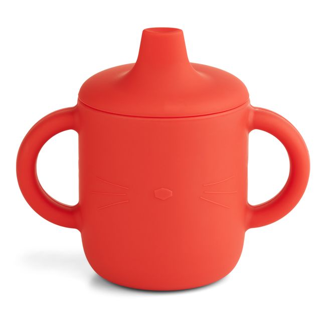 Neil Silicone Learning Cup Red