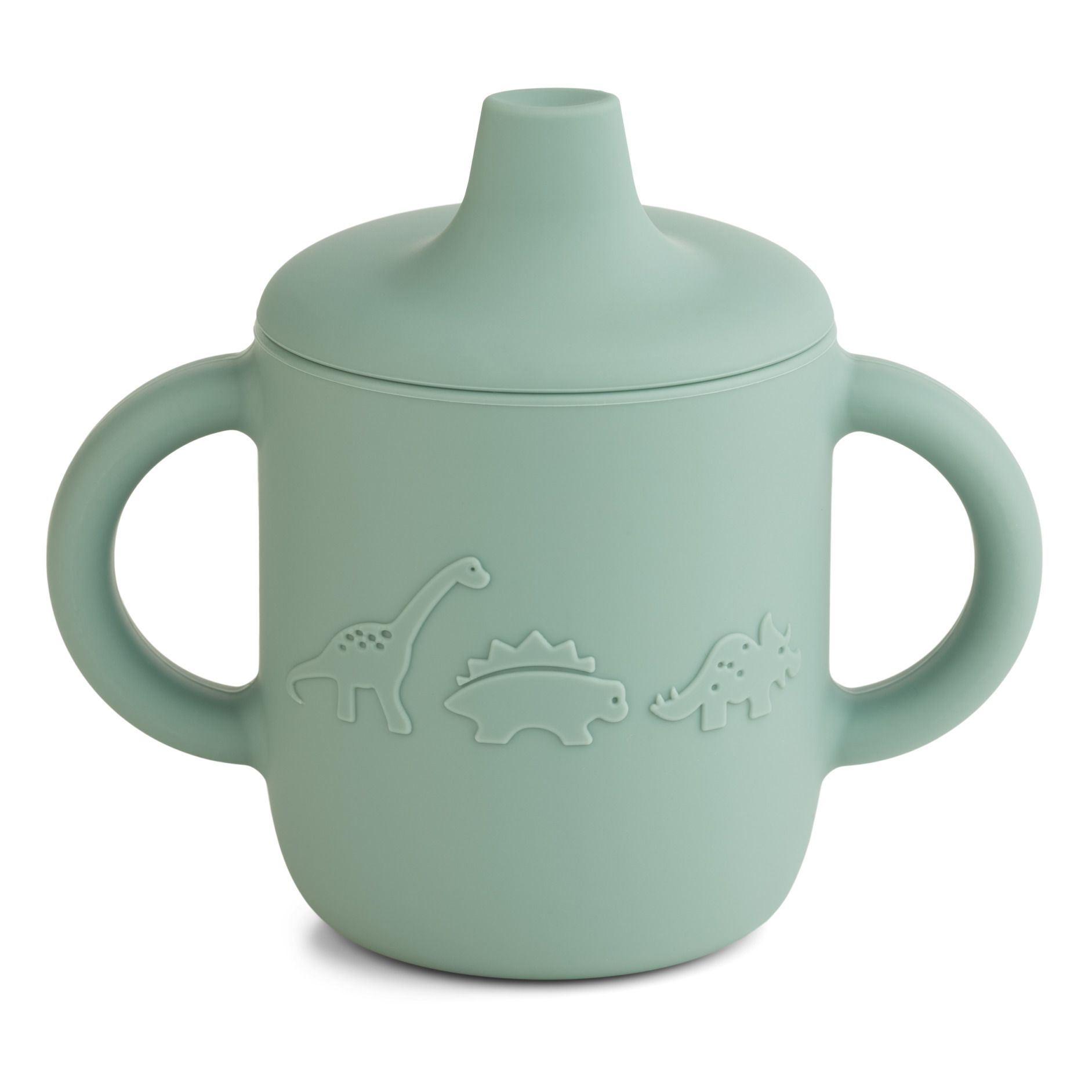 Liewood - Tasse d'apprentissage Neil en silicone - Vert Menthe