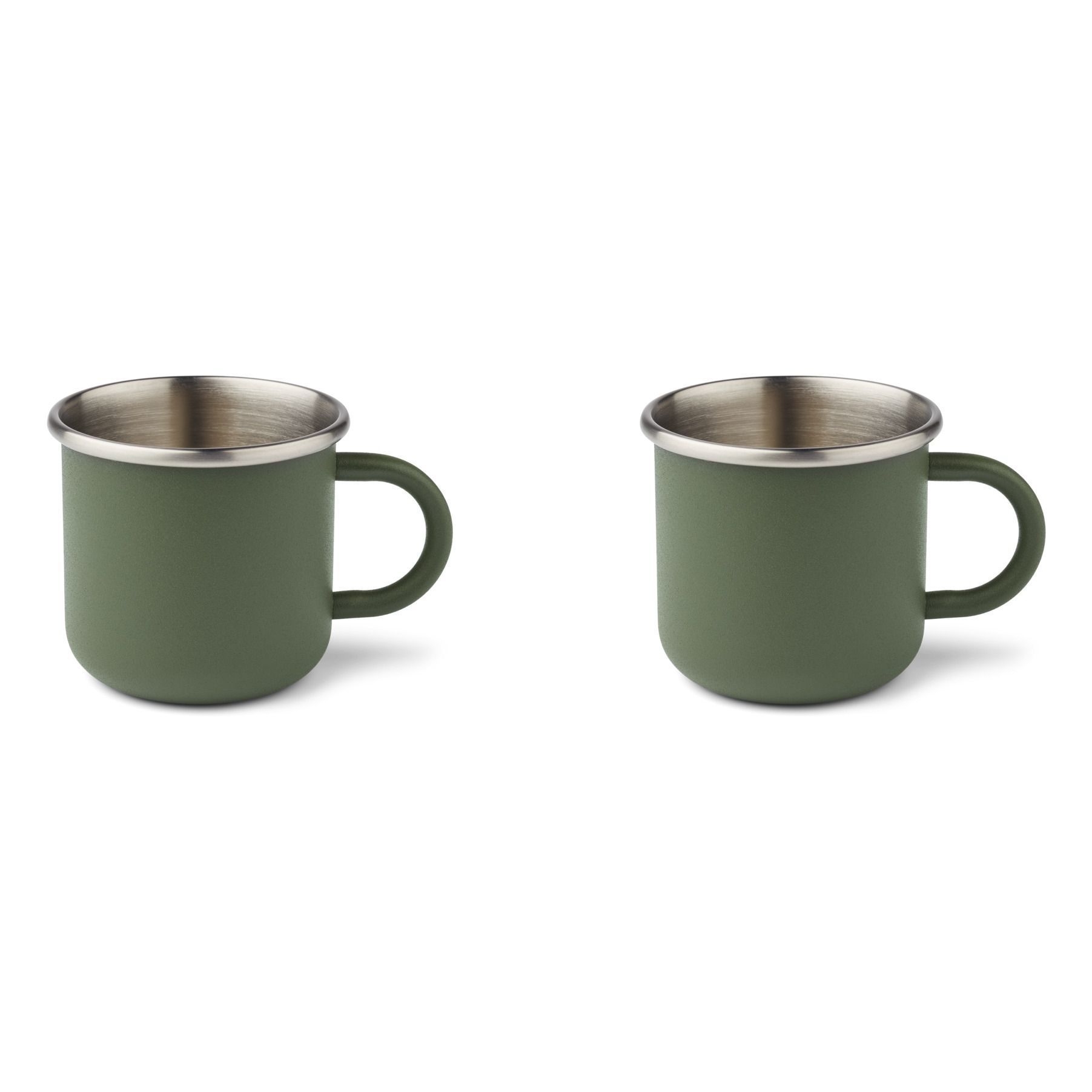 Liewood - Tasses Tommy en acier inoxydable - Set de 2 - Vert