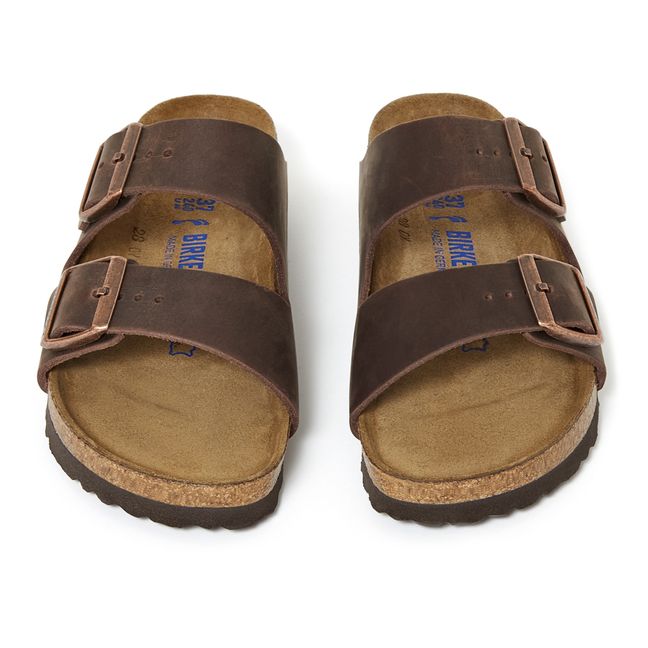 Oiled Leather Arizona Sandals - Adult Collection - Tabacco