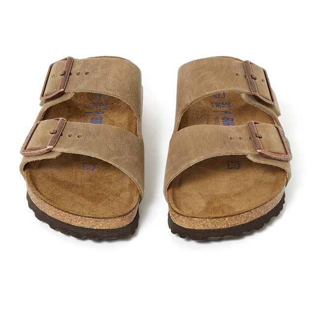 Oiled Leather Arizona Sandals - Adult Collection - Brown