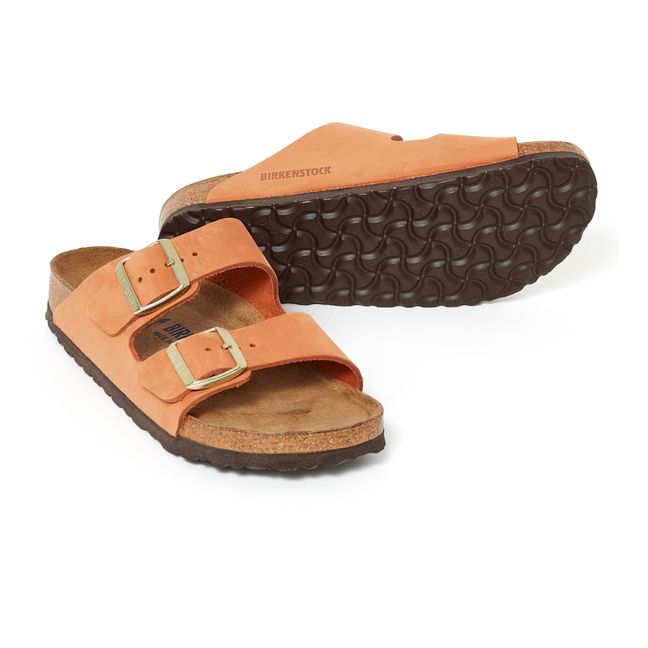 SFB Leather Nubuck Arizona Sandals - Adult Collection - Orange