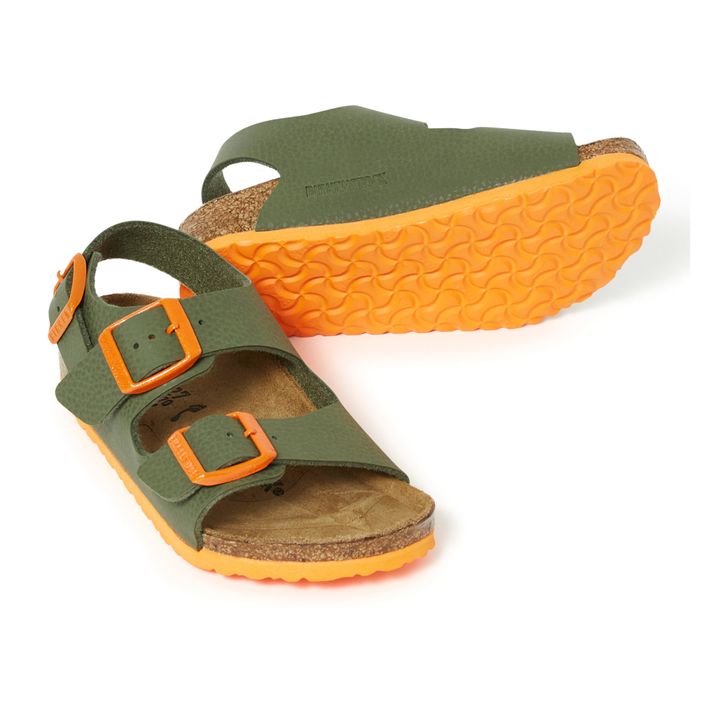 birkenstock two tone sandals