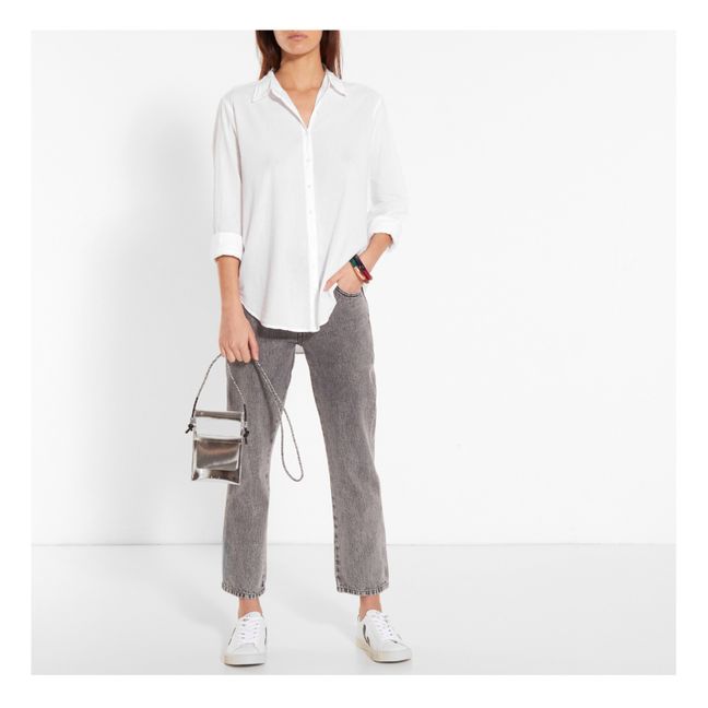 Chemise Beau Popeline de Coton | Blanc
