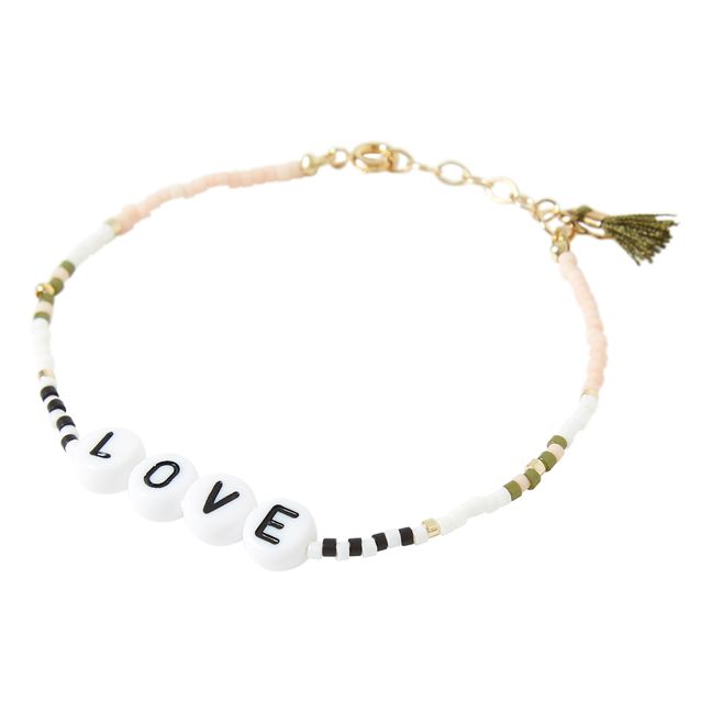 Bracelet Love - Collection Femme - Vert kaki
