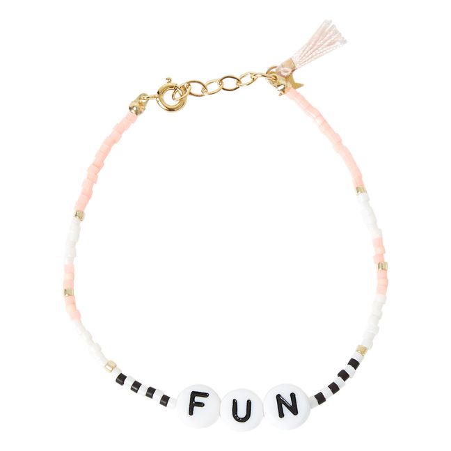 Bracelet Fun - Collection Femme - Rose poudré