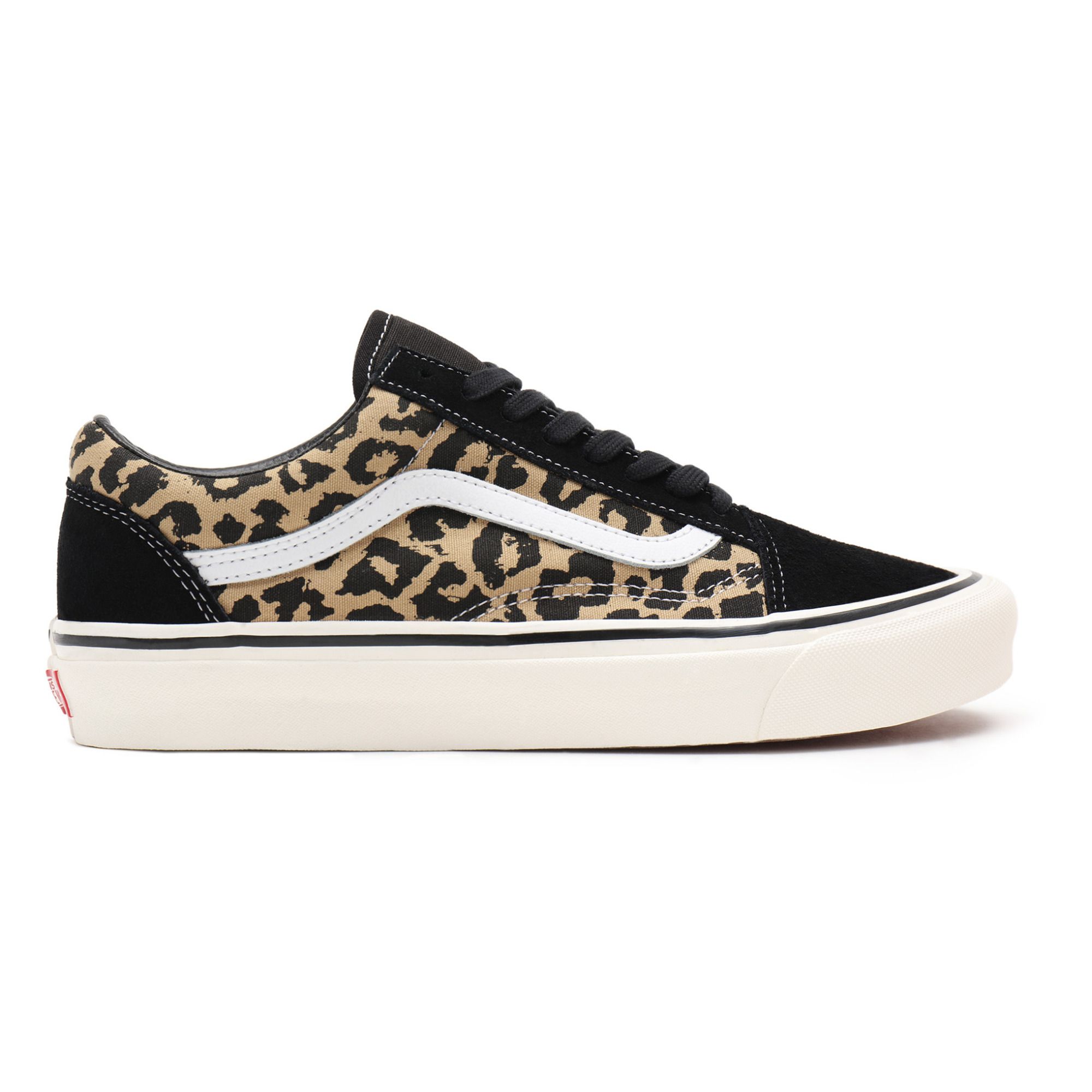 cheetah and rose vans