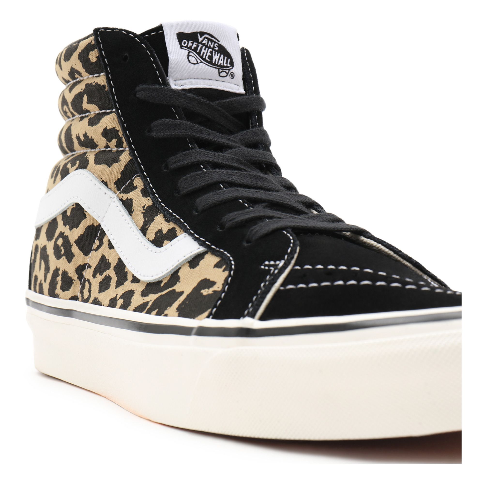 vans leopard montante