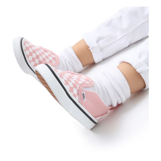 Damier Slip-Ons | Pink