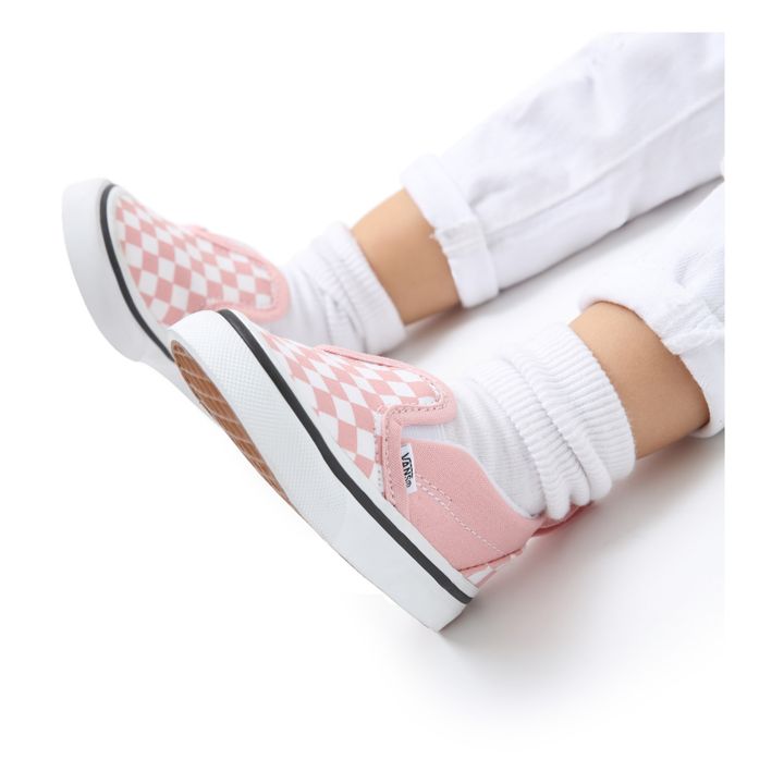 Vans slip outlet on damier rose