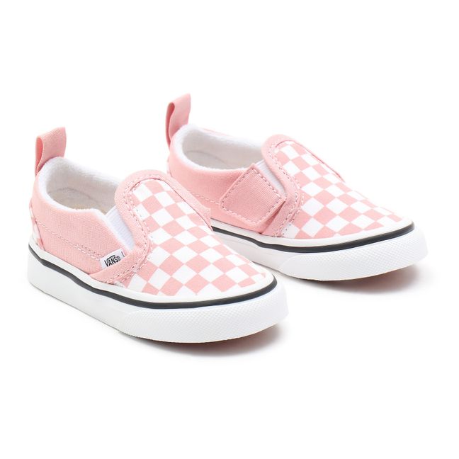 Damier Slip-Ons | Pink