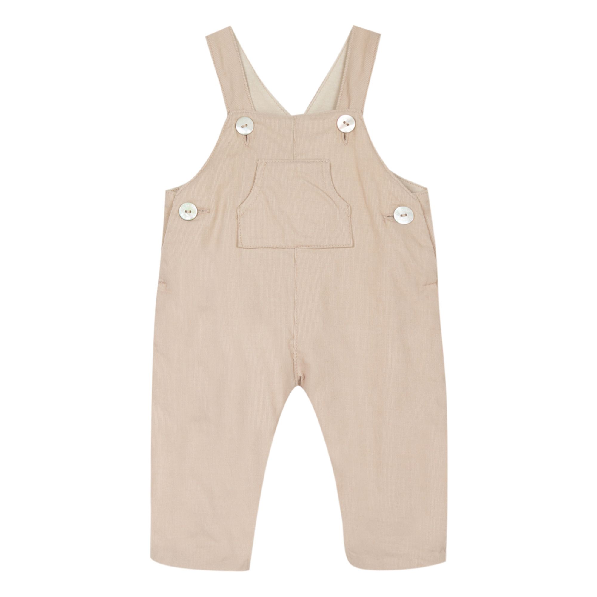 Tartine et Chocolat - Salopette Velours - Fille - Beige