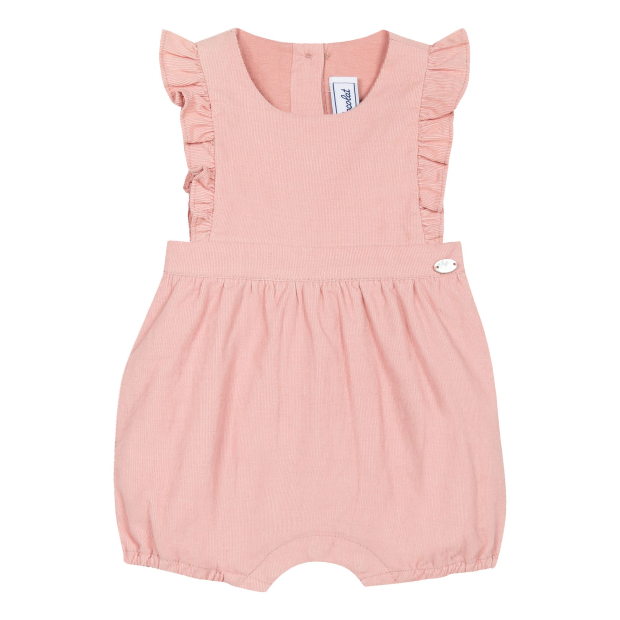 Tartine et Chocolat - Barboteuse Velours - Fille - Rose