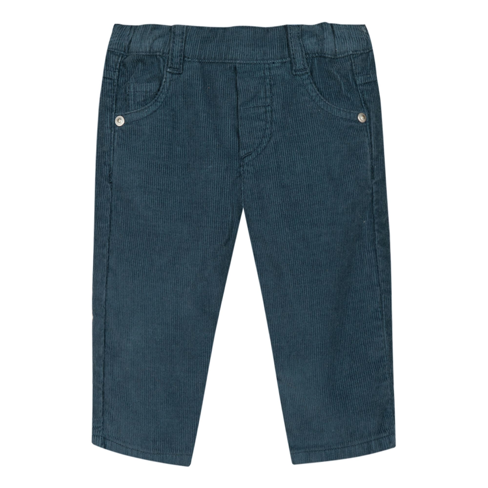Pantaloni in velluto Blu Tartine et Chocolat Moda Bebè
