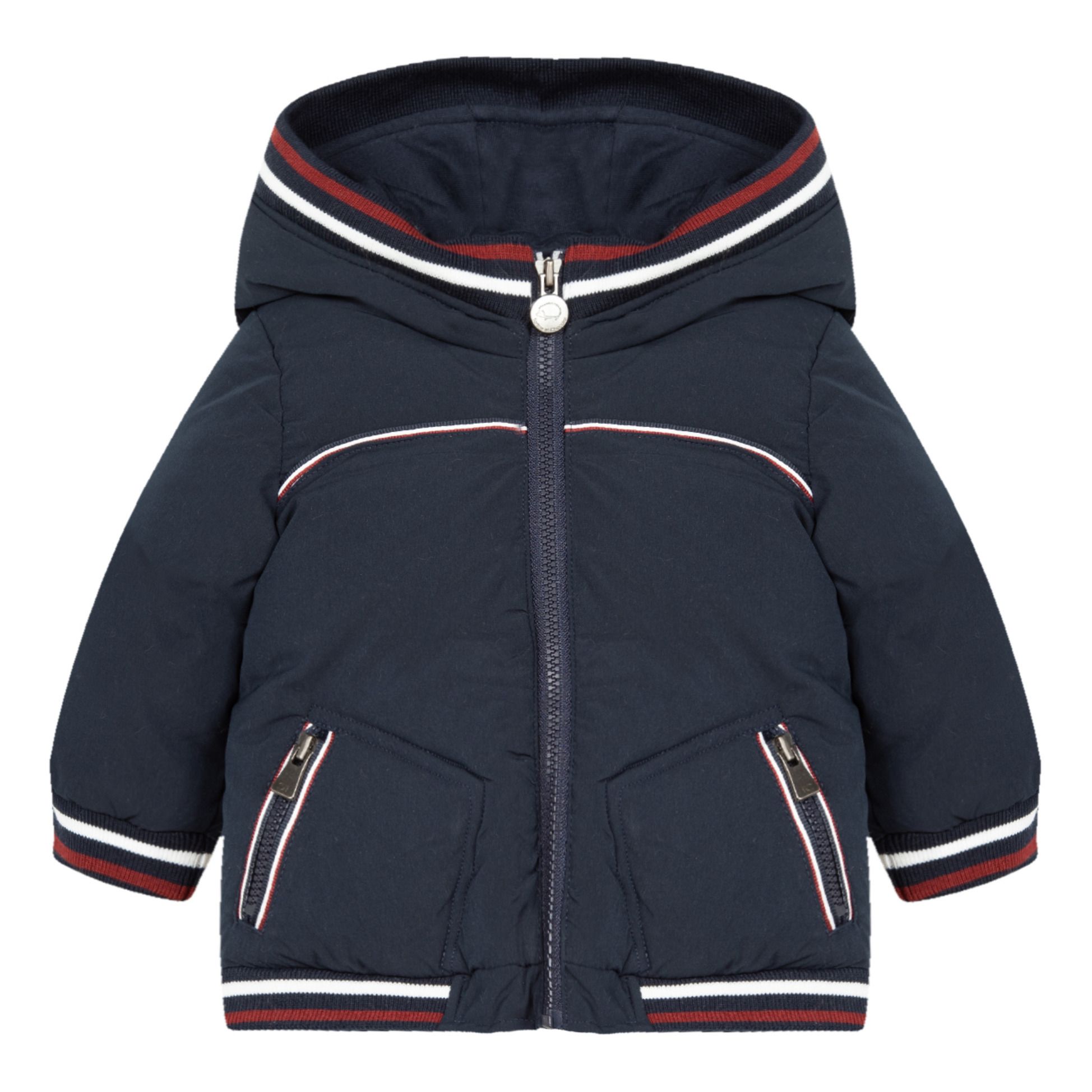 Tartine et Chocolat - Doudoune Capuche - Garçon - Bleu marine