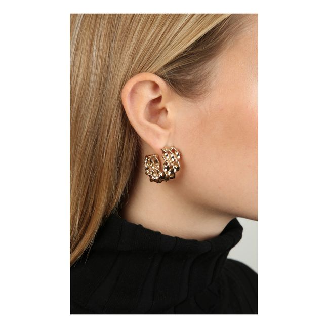 Boucles d'Oreilles Elisabeth | Doré