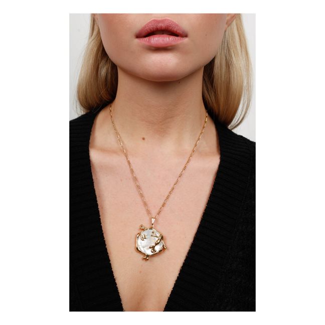 Amor Necklace | Gold