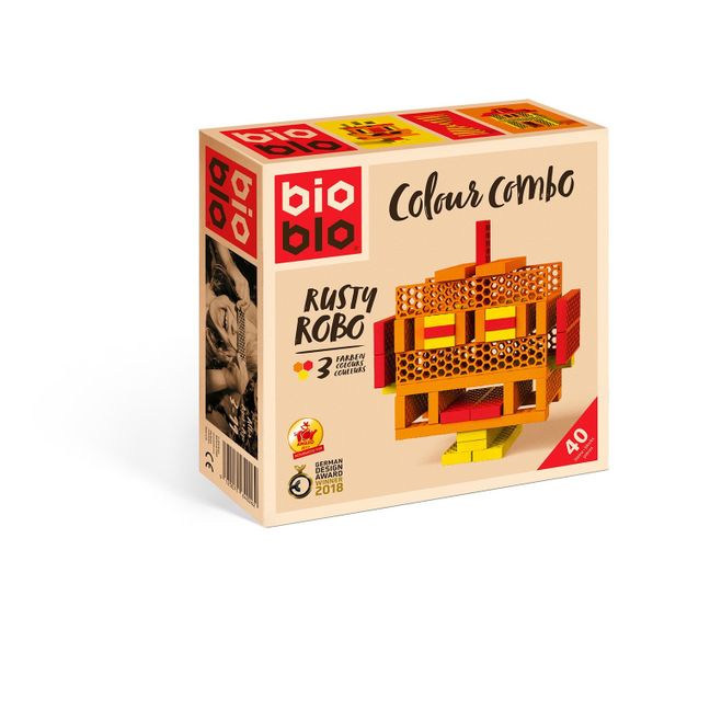 Set di costruzioni, modello: Colour Combo Rusty Robo - Set di 40 pezzi